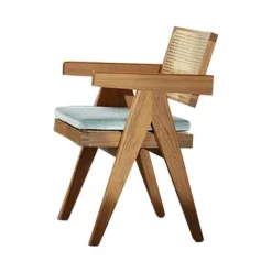 Pamono 051 Capitol Complex Office Chair with Cushion by Pierre Jeanneret for Cassina Outlet