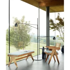 Pamono 051 Capitol Complex Office Chair with Cushion by Pierre Jeanneret for Cassina Outlet