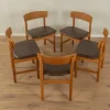 Pamono 3236 Dining Chairs by Børge Mogensen for Fredericia, 1950s, Set of 5 Best