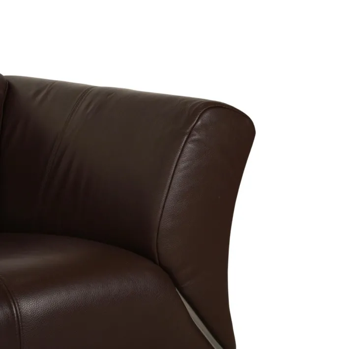 Pamono 322 Three-Seater Sofa in Leather from Rolf Benz