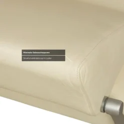 Pamono 1600 Two-Seater Sofa and Ottoman in Leather by Rolf Benz, Set of 2 Outlet