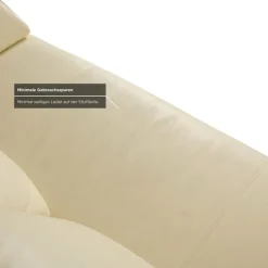 Pamono 1600 Two-Seater Sofa and Ottoman in Leather by Rolf Benz, Set of 2 Outlet