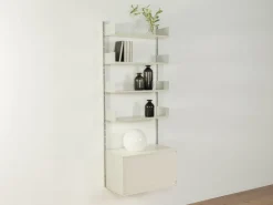 Pamono 606 Wall Shelf System by Dieter Rams for Vitsœ, 1960s Outlet