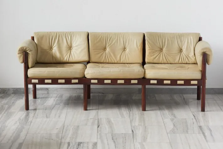 Pamono A Coja Living Room Seats and Sofas by Sven Ellekaer, 1960s, Set of 4 Best