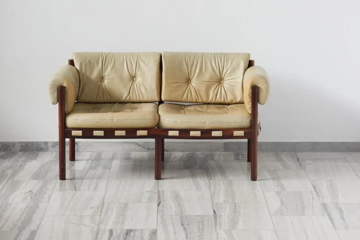 Pamono A Coja Living Room Seats and Sofas by Sven Ellekaer, 1960s, Set of 4 Best