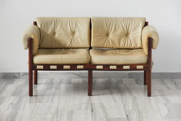 Pamono A Coja Living Room Seats and Sofas by Sven Ellekaer, 1960s, Set of 4 Best