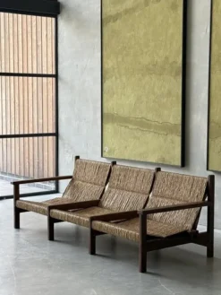 Pamono A Midcentury Spanish Bench Sofa