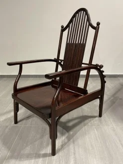 Pamono Adjustable Armchair by Josef Hoffmann for Jacob & Josef Kohn, 1890s New