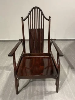 Pamono Adjustable Armchair by Josef Hoffmann for Jacob & Josef Kohn, 1890s New