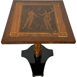 Pamono Adjustable Writing Table with Adam and Eve Inlay Best
