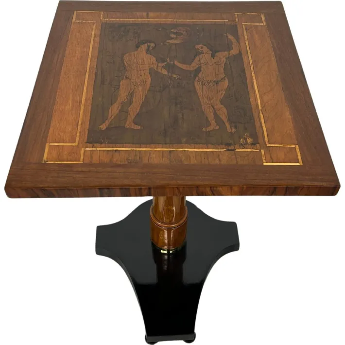 Pamono Adjustable Writing Table with Adam and Eve Inlay Best