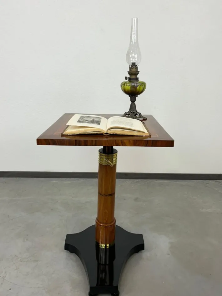 Pamono Adjustable Writing Table with Adam and Eve Inlay Best