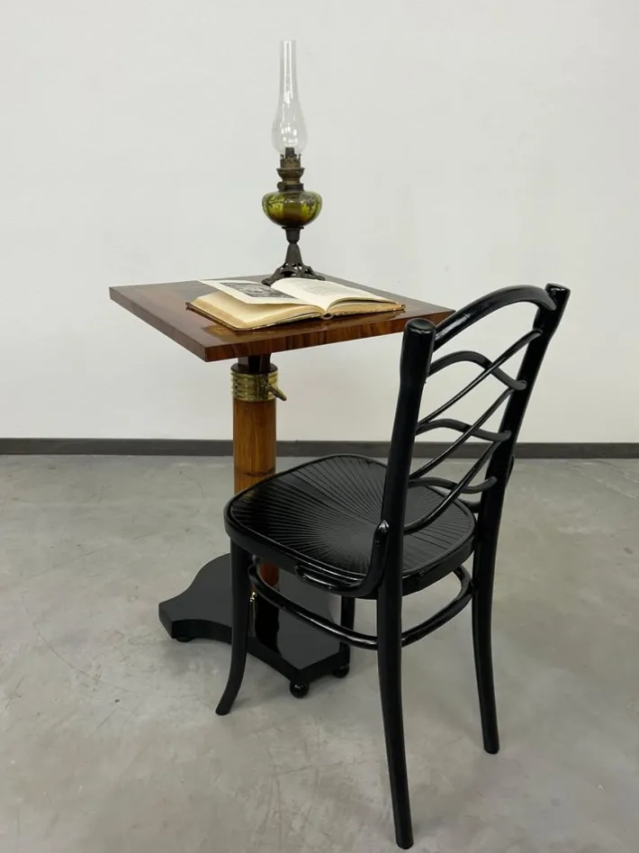 Pamono Adjustable Writing Table with Adam and Eve Inlay Best