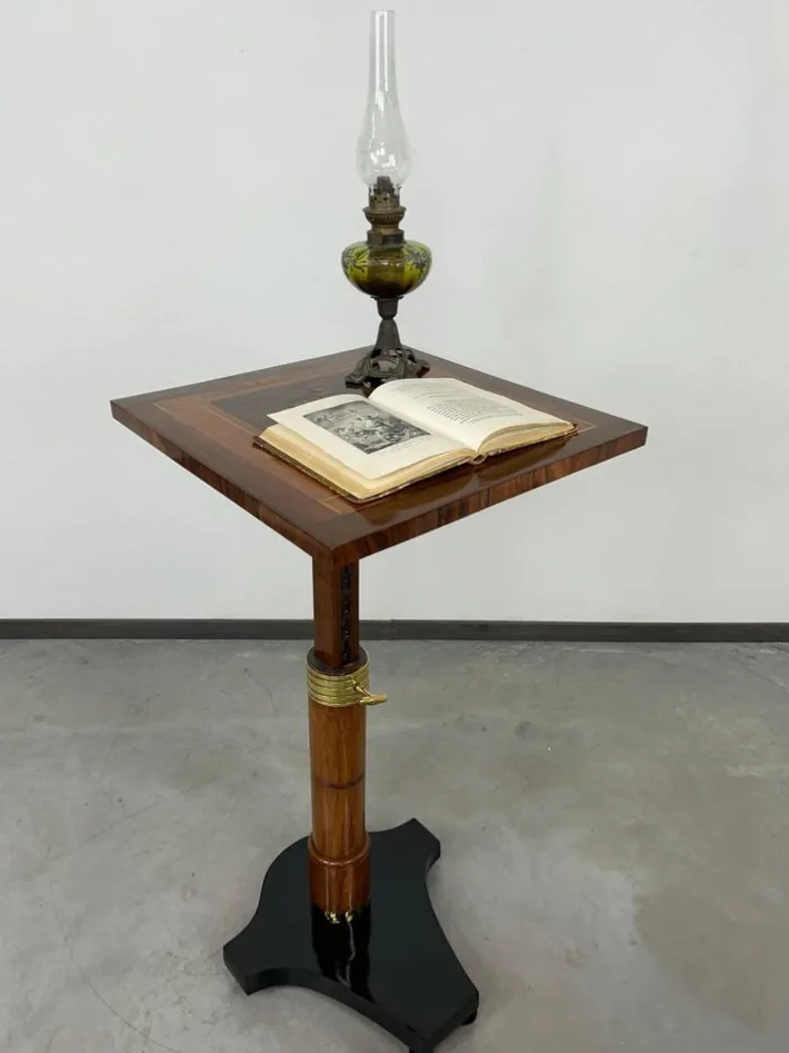 Pamono Adjustable Writing Table with Adam and Eve Inlay Best