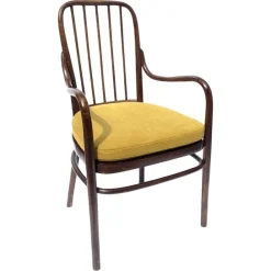 Pamono A63/F Armchair by Josef Frank for Thonet, 1930s New