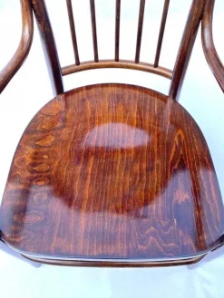 Pamono A63/F Armchair by Josef Frank for Thonet, 1930s New