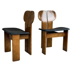 Pamono Africa Dining Chairs by Tobia & Afra Scarpa for Maxalto, 1976, Set of 6 Discount