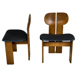 Pamono Africa Dining Chairs by Tobia & Afra Scarpa for Maxalto, 1976, Set of 6 Discount