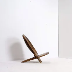 Pamono African Senufo Folding Chair Clearance