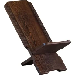 Pamono African Tribal Hand Carved Folding Palaver Chair, 1960s New