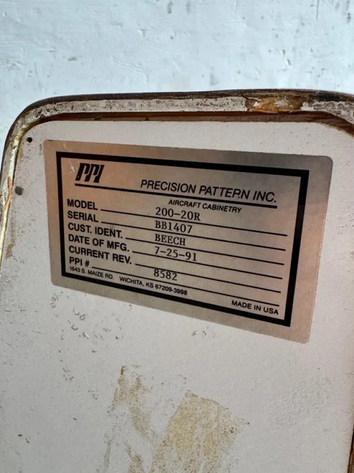 Pamono Aircraft Cabinetry Drawer Unit from Precision Pattern Inc., 1990s Clearance