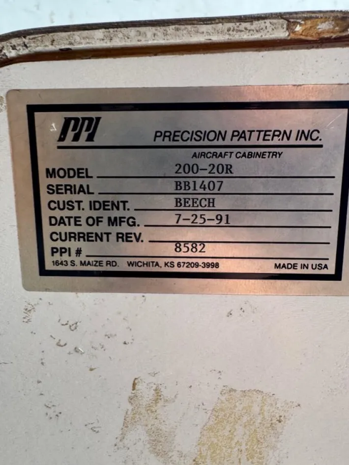Pamono Aircraft Cabinetry Drawer Unit from Precision Pattern Inc., 1990s Clearance