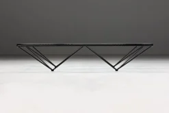 Pamono Alanda Square Coffee Table by Paolo Piva for B&b Italia, 1980s Outlet