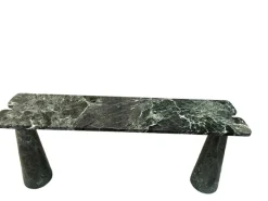 Pamono Alps Green Marble Eros Console by Angelo Mangiarotti for Skipper, 1990s Clearance