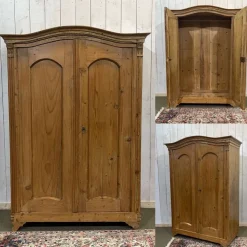 Pamono Alsatian Fir Wardrobe, 1800s Clearance