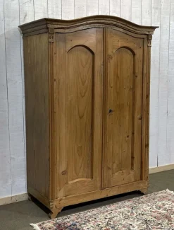 Pamono Alsatian Fir Wardrobe, 1800s Clearance