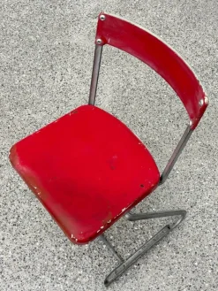 Pamono Aluminum Chairs with Matching Table by Cindy Crawford-Steiger for Embru, Set of 3 Sale