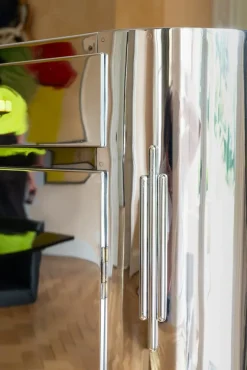 Pamono Aluminum Wardrobe from Hawker, 1930s Best