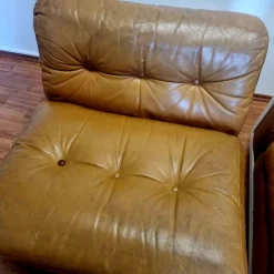 Pamono Amanta Modular Sofa in Leather by Mario Bellini for C&B Italia, Italy, 1970s, Set of 2 Outlet