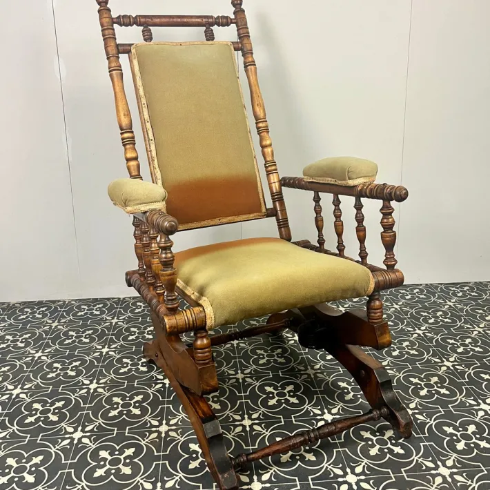 Pamono American Edwardian Rocking Chair Sale