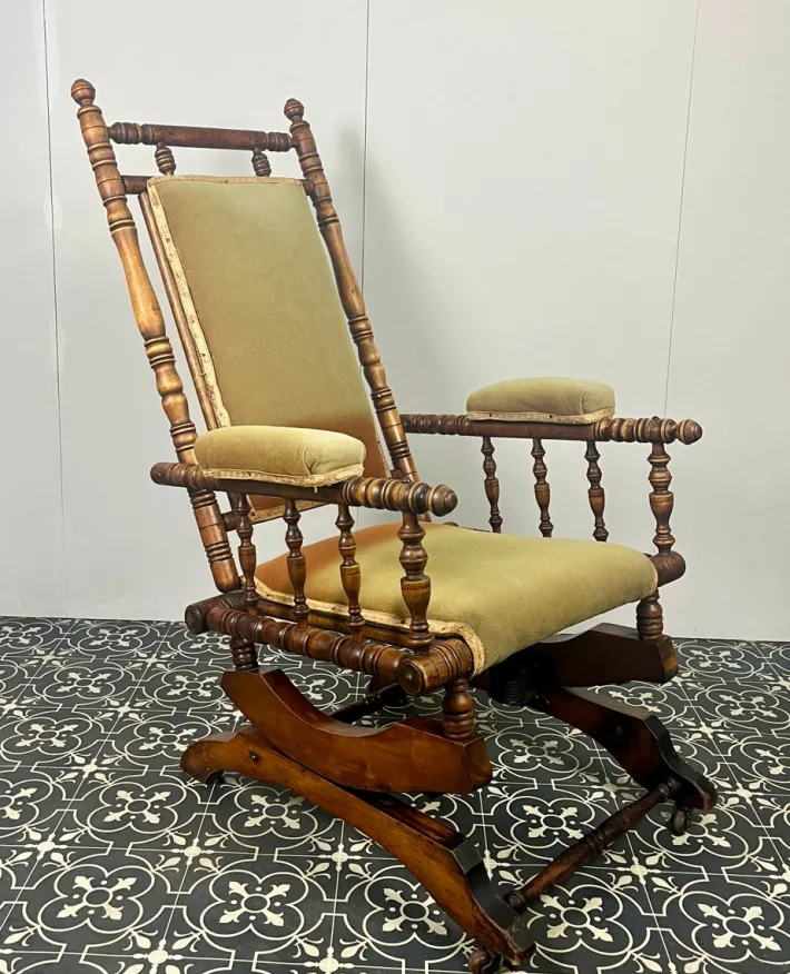Pamono American Edwardian Rocking Chair Sale