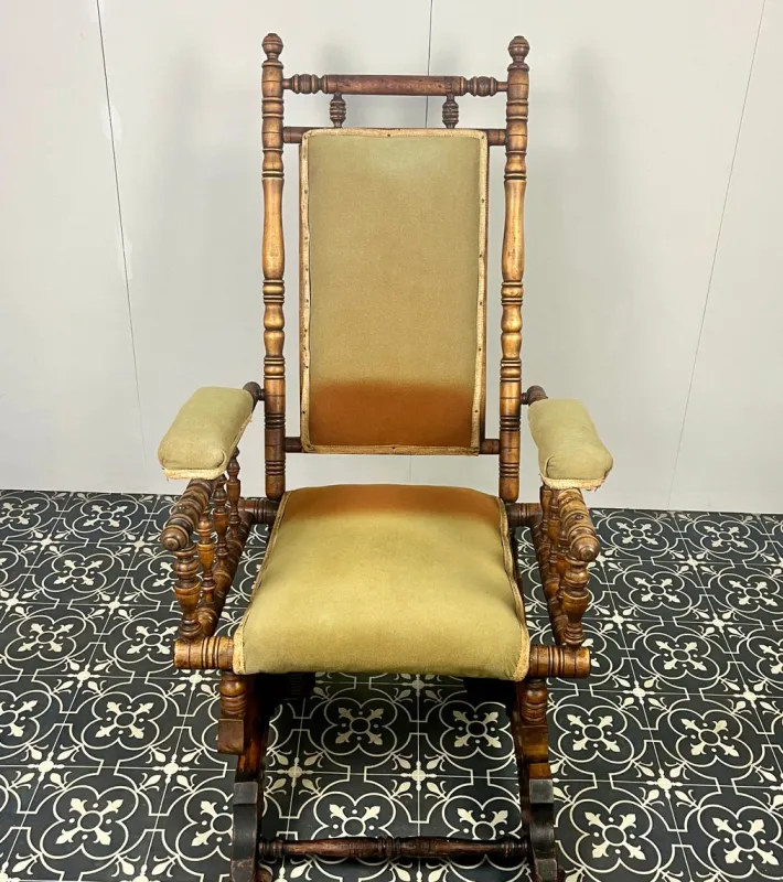 Pamono American Edwardian Rocking Chair Sale
