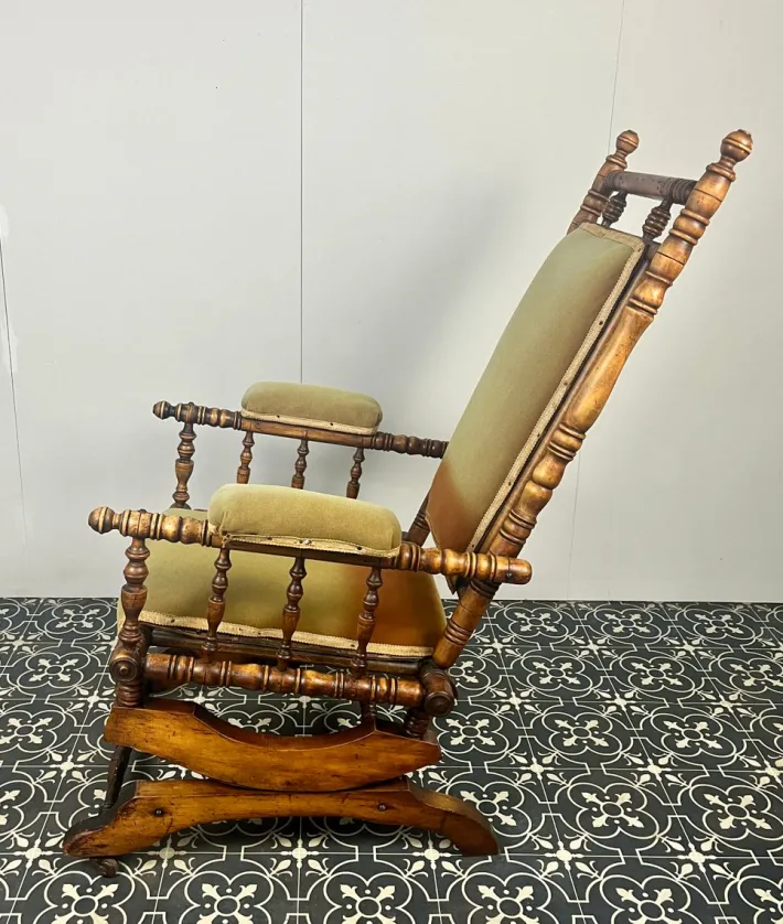 Pamono American Edwardian Rocking Chair Sale