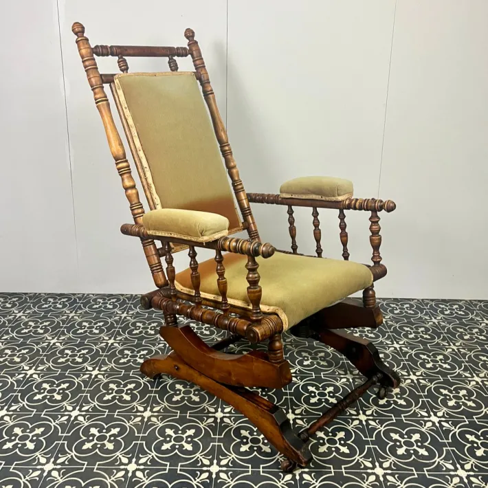 Pamono American Edwardian Rocking Chair Sale