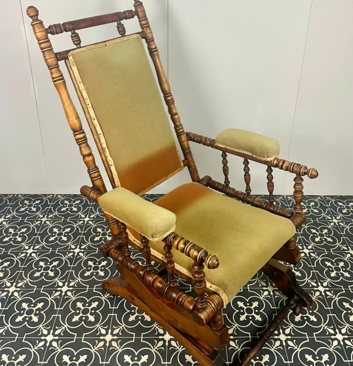 Pamono American Edwardian Rocking Chair Sale