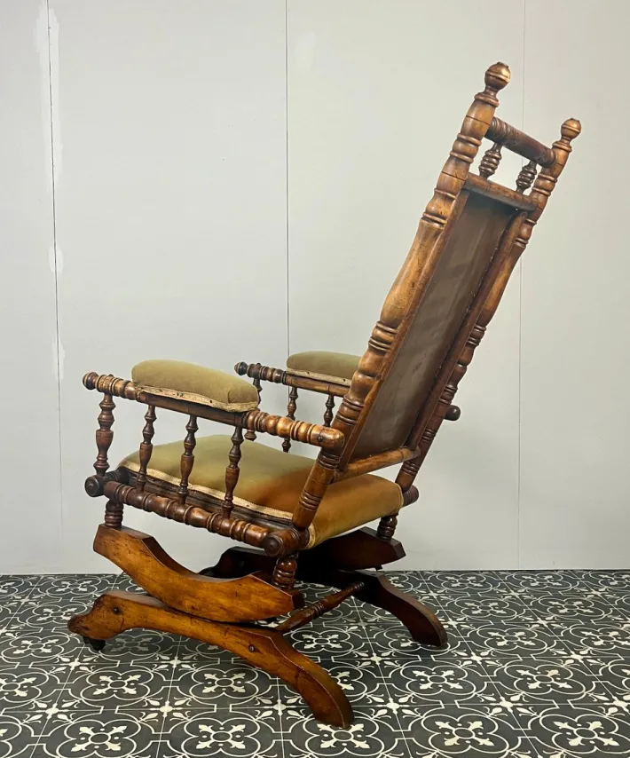 Pamono American Edwardian Rocking Chair Sale