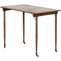 Pamono American Oak Folding Work Table Clearance