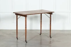 Pamono American Oak Folding Work Table Clearance