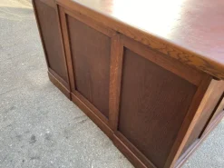 Pamono American Office Desk in Oak, 1950s Best