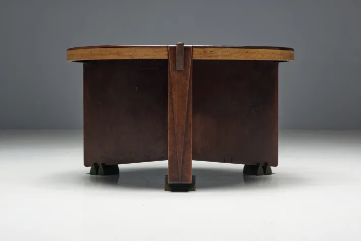 Pamono Amsterdam School Table by Hildo Krop, 1920s Hot