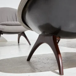 Pamono Angelina Sofa and Lounge Chairs by Walter S. Chenery for Lurashell, 1960s, Set of 3 Hot