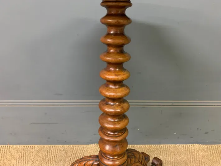 Pamono Anglo Indian Tripod Wine Table in Rosewood, 1865 New