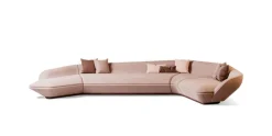 Pamono Antelope Canyon Corner Sofa by Alma De Luce Clearance