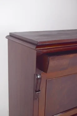 Pamono Antique Abattant Cabinet with Large Drawers, 1890s Outlet