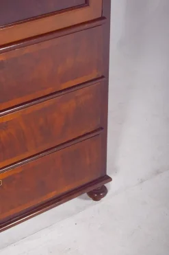 Pamono Antique Abattant Cabinet with Large Drawers, 1890s Outlet