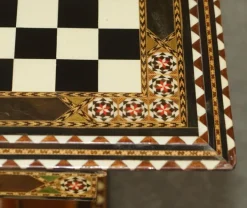 Pamono Antique Anglo Indian Chess Board Games Table, 1920s Sale